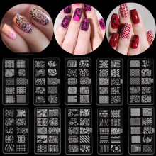 Acryl - Nagelkunst Bildstempel Druckplatte Vorlage DIY - Werkzeug