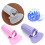 Transparante heldere siliconen nagelkunst nagellak stamper stempelprinter plaat schraper set 1