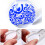 Transparenter Silikon - Nagelkunst - Stamper Stempelvorlage mit Kappe und Schaber 3