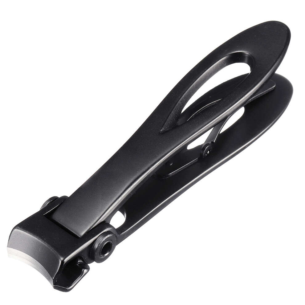 Silver/Black Y.f.m Zjq-1 Dual-Bend Nail Clipper Finger Toenails Cutter File Pusher Manicure Pedicure Tools Kits
