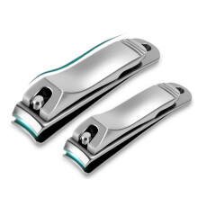 Y.F.M Tagliaunghie in steel Inossidabile Strumento per Manicure Antispruzzo con Lima per Unghie