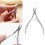 Nagelkunst RVS Cuticle Cutter Nippers Clipper 3