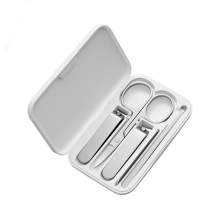 XIAOMI Mijia Set di 5 Pezzi di Tagliaunghie portable per Unghie delle Mani e dei Piedi con Assorbimento Magnetico in steel Inossidabile