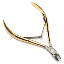 Forbici per unghie Rimuovi cuticole pelle morta Clip di steel inossidabile Strumento per pedicure manicure