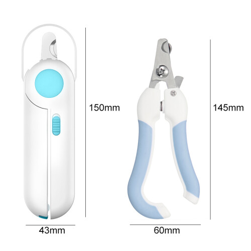 Lima per unghie speciale per gatti con luci LED 2