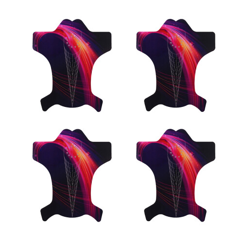 100pcs Nail Art Forms Acrylic UV Gel Extension Guide Stickers 1