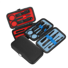 7 Pezzi Set di Tagliaunghie in steel Inossidabile Strumenti per Manicure Portatili