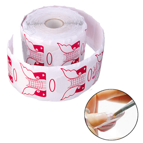 500pcs Nail Form Extension Tips Guide Tool Acrylic UV Gel Stickers Manicure Tools