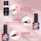 Nail Gel Kit Builder Quick Extension UV Nail Polish Top Coat Tools Set 7