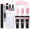 Nail Gel Kit Builder Quick Extension UV Nail Polish Top Coat Tools Set 3