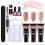 Nail Gel Kit Builder Quick Extension UV Nail Polish Top Coat Tools Set 4