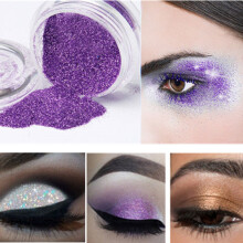 Nagel - Dekoration Make - up lose Puder Glitzer professionelle Lidschatten Schönheit Lidschatten Pigment