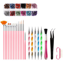 Manicure Gereedschap Set Manicure Pen Vijl Sieraden Staal Duwpunt Boor Pen Manicure Set