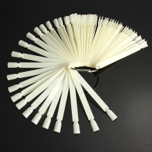 50 stuks Valse Nagel Kunst Tips Nagellak Display Fan Oefening DIY