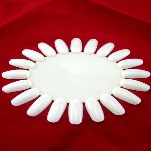Nagelkunst Valse Nep Tips Weergave Oefentool Wiel 1