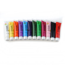 12 Kleuren Acryl 3D Verf Nagelkunst Verf Pigment Tips Set