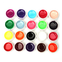 20 Mix Pure Colors Acryl - Nagelkunst UV - Gel Builder
