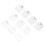 10Pcs Hair Clipper Attachment Combs Guide Limit Comb Replacement Tools For WAHL 3