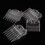 10Pcs Hair Clipper Attachment Combs Guide Limit Comb Replacement Tools For WAHL 7