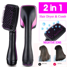 2 Zoll 1 Haartrockner Styler Haarkamm Negative - Ionen Glätteisen