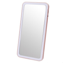 Specchio per trucco a LED portable con luce lampada cosmetica ricaricabile USB