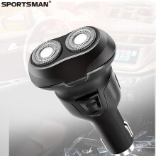 Charger per auto Sportivo Rasoio electric Rasoio electric Rotante Martello di Sicurezza Montato su Veicolo per Uomini
