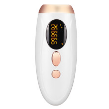 2-In-1 IPL Laser Ringiovanimento della Pelle Rimozione dei Peli 999999 Flash Epilatore portable con Display LCD Sicuro e Indolore per Braccia G