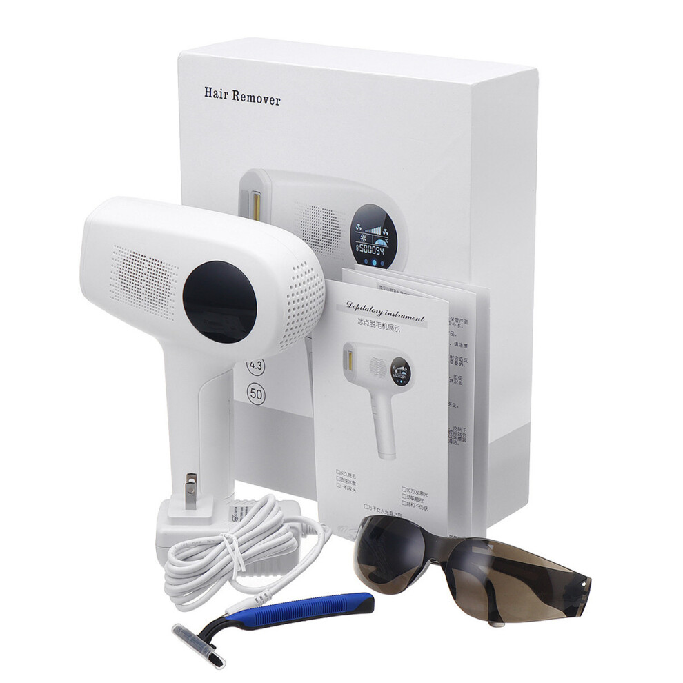 999999 Flashes IPL Laser Epilator 9 Files Permanent Hair Removal Machine Bikini Trimmer