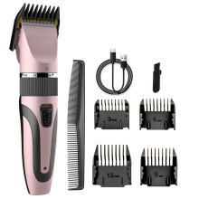 Mannen's Elektrische Haarknipper USB Oplaadbare Haarschaar met 4 Limietkammen