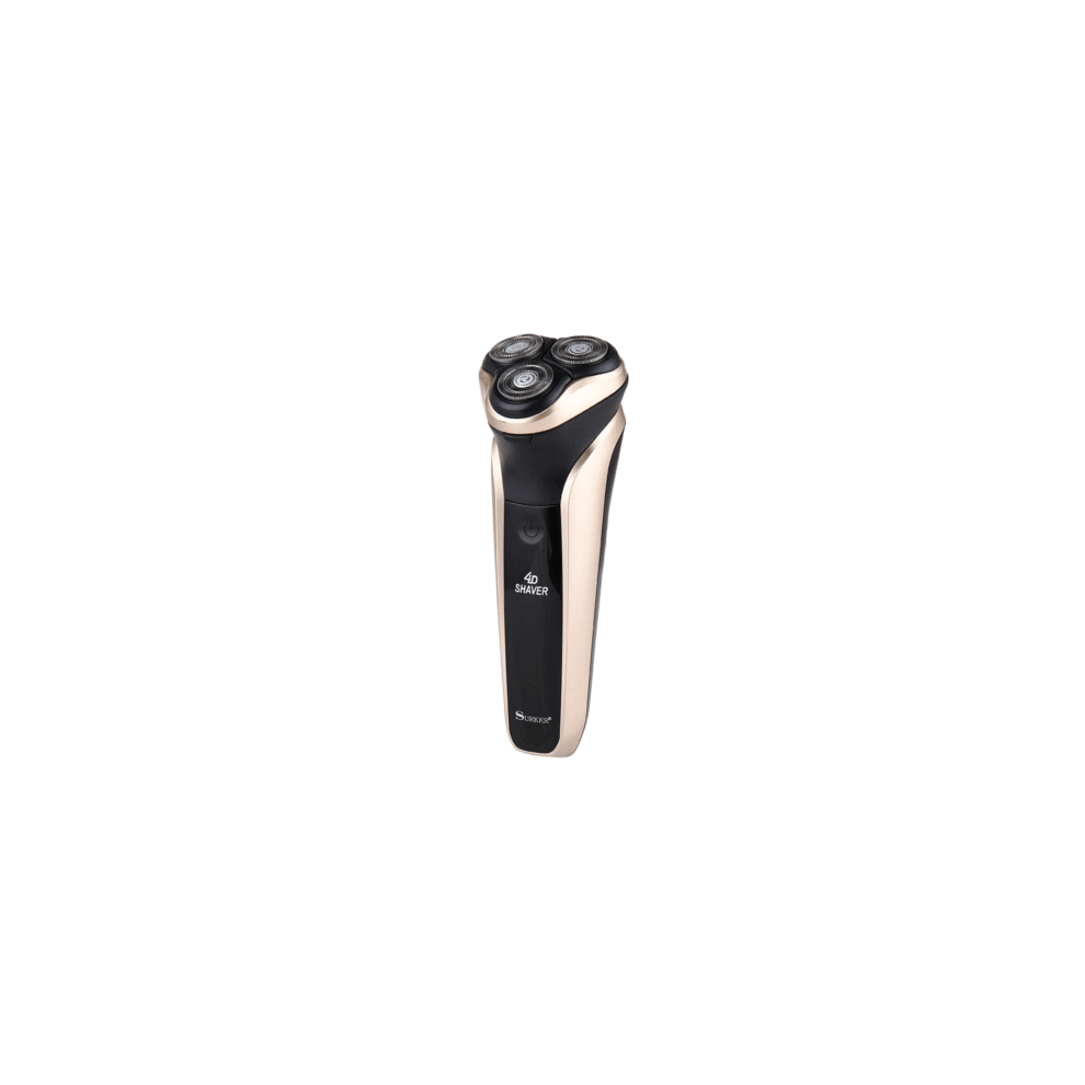 Surker Electric Shaver USB Rechargeable 3D Floating Head Razor Sideburns Shaver