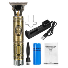 Herren Vintage Professioneller Elektrischer Haarschneider Wiederaufladbare Haarschneidemaschine