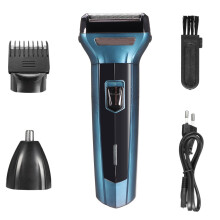 3 In 1 Rasoio electric da Uomo Ricaricabile Tagliacapelli Kit di Cura