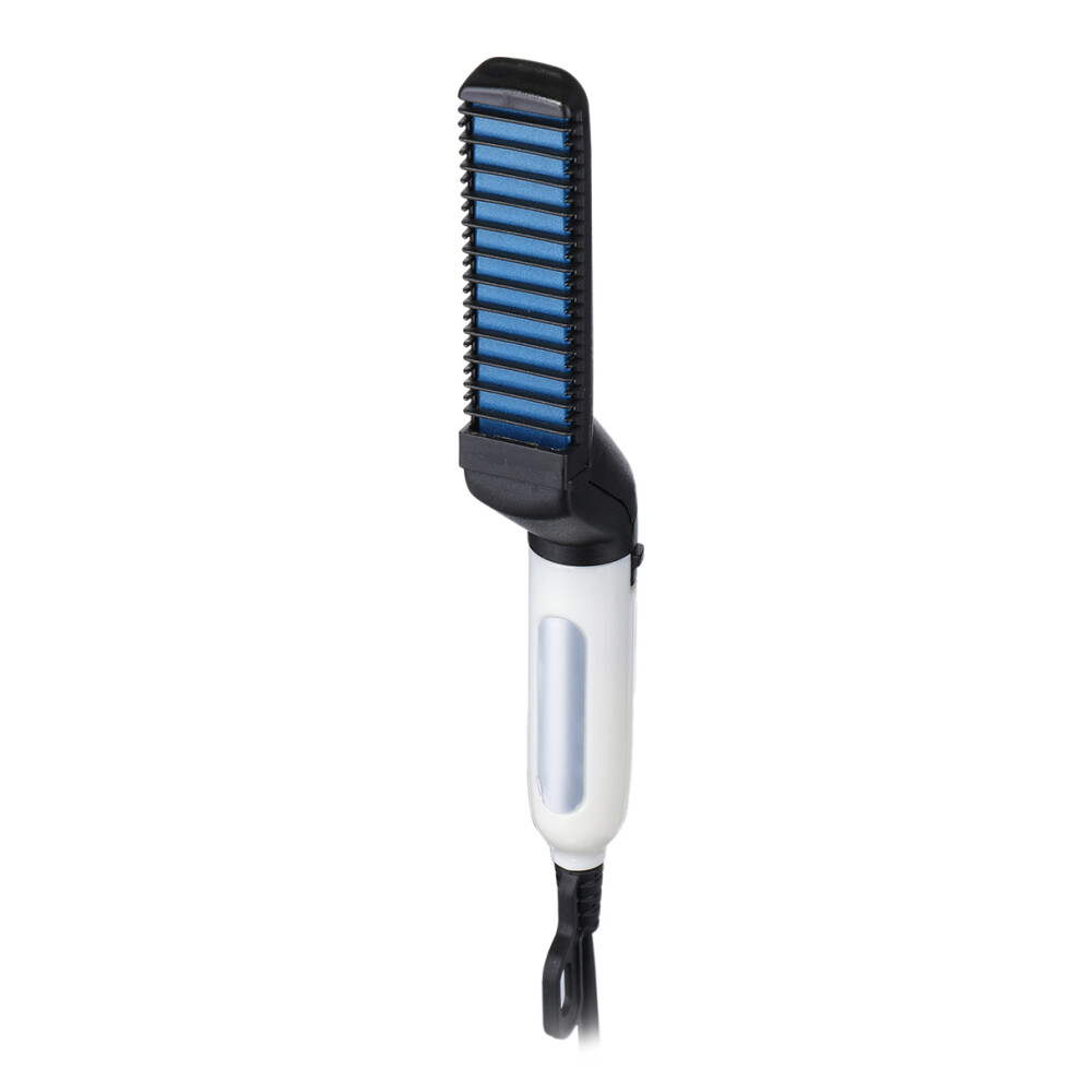 Unisex Multifunctional Men Electric Beard Hair Straightener Comb Fast Heating Hair Styler Mustache Care