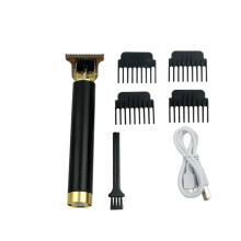 Kit Rasoio electric da Uomo Basso Rumore Ricarica USB Impermeabile Set di Tagliacapelli con 4 Pettini di Limite