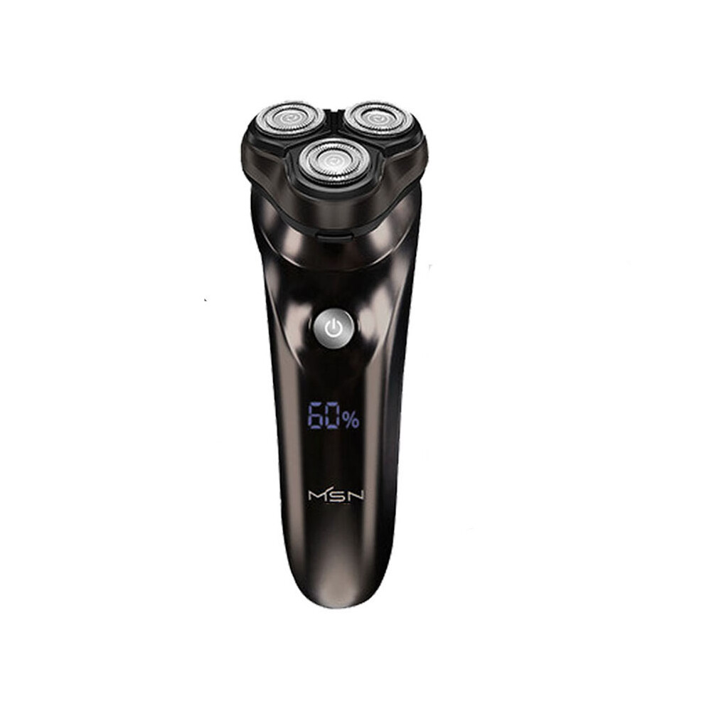MSN-QM3 Electric Shaver IPX7 Waterproof Dry Wet LCD Display Battery Shaving Razor Beard Rechargeable Washable Intelligent Trimmer