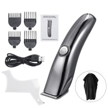 1200MAh Rasoio electric Professionale per Uomini Ricaricabile USB Tagliacapelli wireless Macchina per Taglio Capelli con Mantella da Barbiere