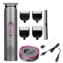 600MA Rasoio electric Tagliacapelli portable Impermeabile Set di Strumenti per Taglio Capelli con 4 Pettini di Limite