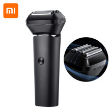 Xiaomi Mijia Rasoio electric per Uomini Rasoio a Ricircolo Tipo-C Ricaricabile 5 Testine di Taglio 15.000rpm Impermeabile Omnidirezionale Flo