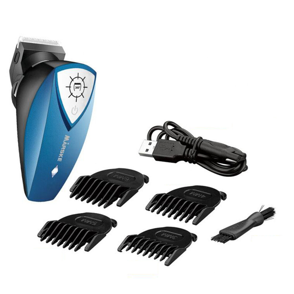 Professional Men's Electric Hair Clipper USB Rechargeable Hair Cutter Trimmer Machine