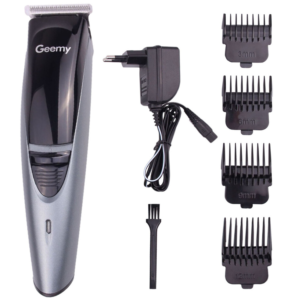 Mens Professional Hair Clippers Cordless Rechargeable Electric Beard Trimmer Shaver Set