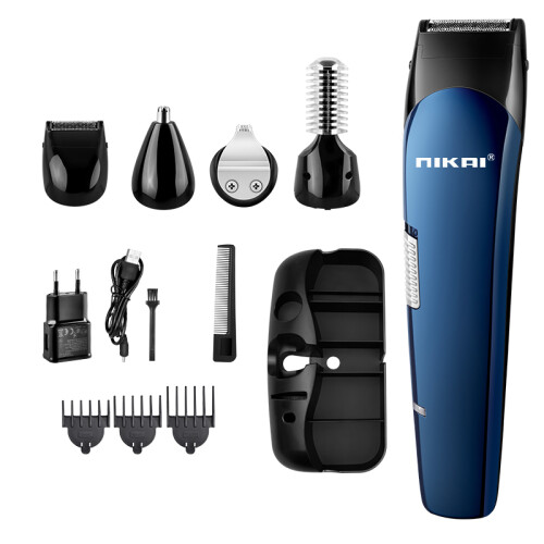 Multifunctionele Elektrische Haarknipset USB Oplaadbare Haarschaar Trimmer