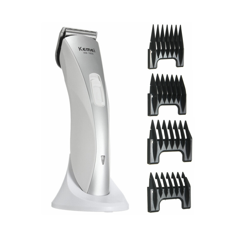 KM-1830 Rechargeable Electric Hair Clipper Trimmer Kit Grooming Set