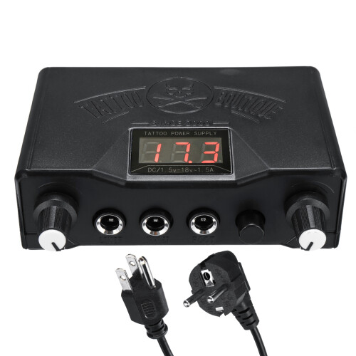 Professionele Make - up Tattoo Machine Voeding Digitale LCD Motor Box 110V/220V