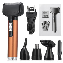 Global Voltage 4 In 1 Rasoio electric per Naso Sopracciglia Basette e Barba