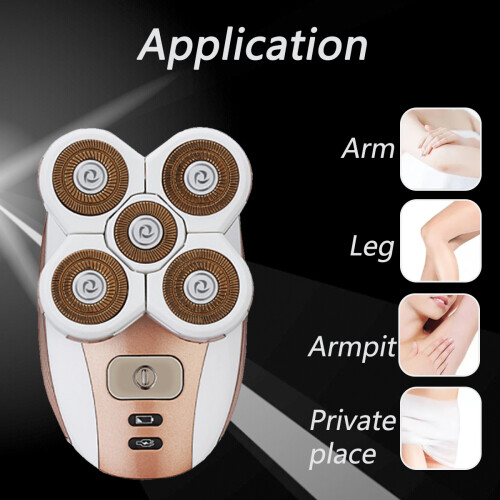 Epilatore electric Global Voltage IPX7 per ascelle e bikini rasoio impermeabile 2
