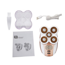 Epilatore electric Global Voltage IPX7 per ascelle e bikini rasoio impermeabile