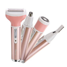 Rasoi per capelli multiuso per uomini e donne rifinitore 4-in-1 ricaricabile rimuovi peli da naso e pelle