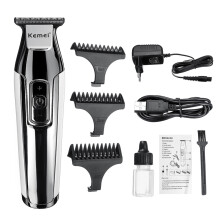 Kemei KM - 5027 Draadloze Oplaadbare Haartrimmer LCD Haar Knipset
