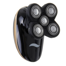 5Head 4D Elektrische Mannen Kaal Baard Scheerapparaat Draadloze Haartrimmer Knipper Verzorgingsapparaat USB Oplaadbaar