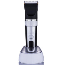 Rasoi per animali domestici elettrici per cani e gatti con display digitale rasoio da toelettatura caricatore da scrivania clipper silenzioso